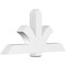 Ekena Millwork Redmond Architectural Grade PVC Gable Bracket, 60"W x 30"H x 6"D x 6"F, 12/12 Pitch GBP060X30X0606RED00 - alternate 1